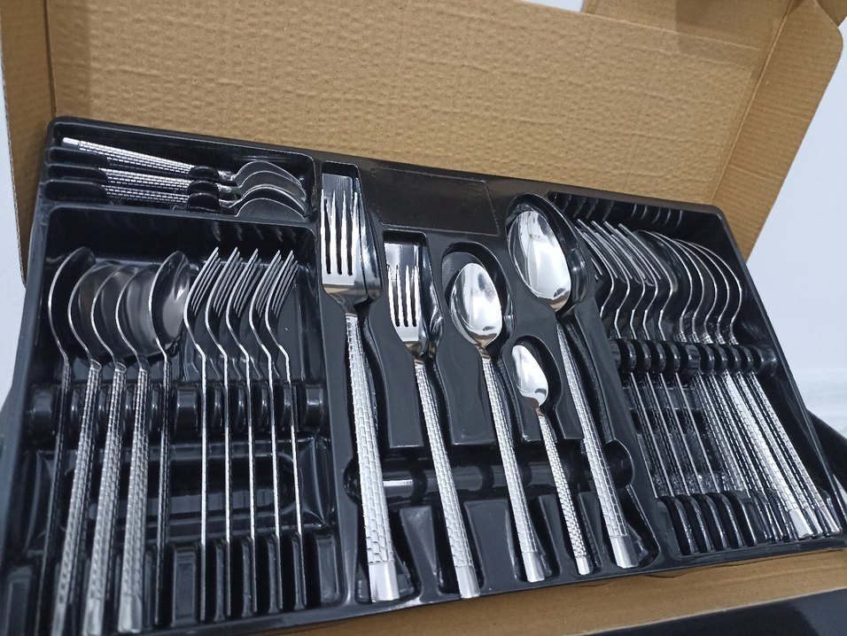 Kaşık Çatal takımı 30 parça  paslanmaz  Çelik Sıfır Üründür - Görsel 3