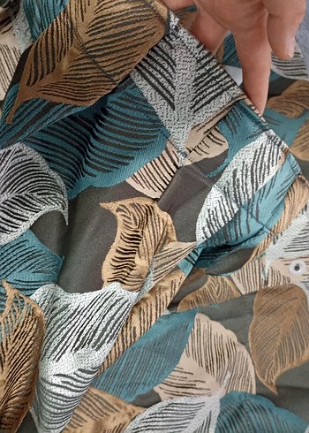 Perde güneşlik Bohem Tarzda Drapeli - Görsel 2