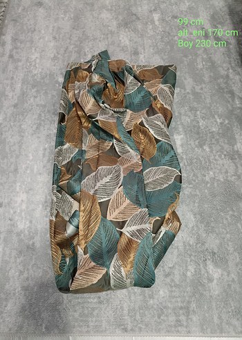 Perde güneşlik Bohem Tarzda Drapeli - Görsel 5