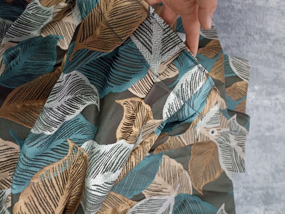 Perde güneşlik Bohem Tarzda Drapeli - Görsel 2