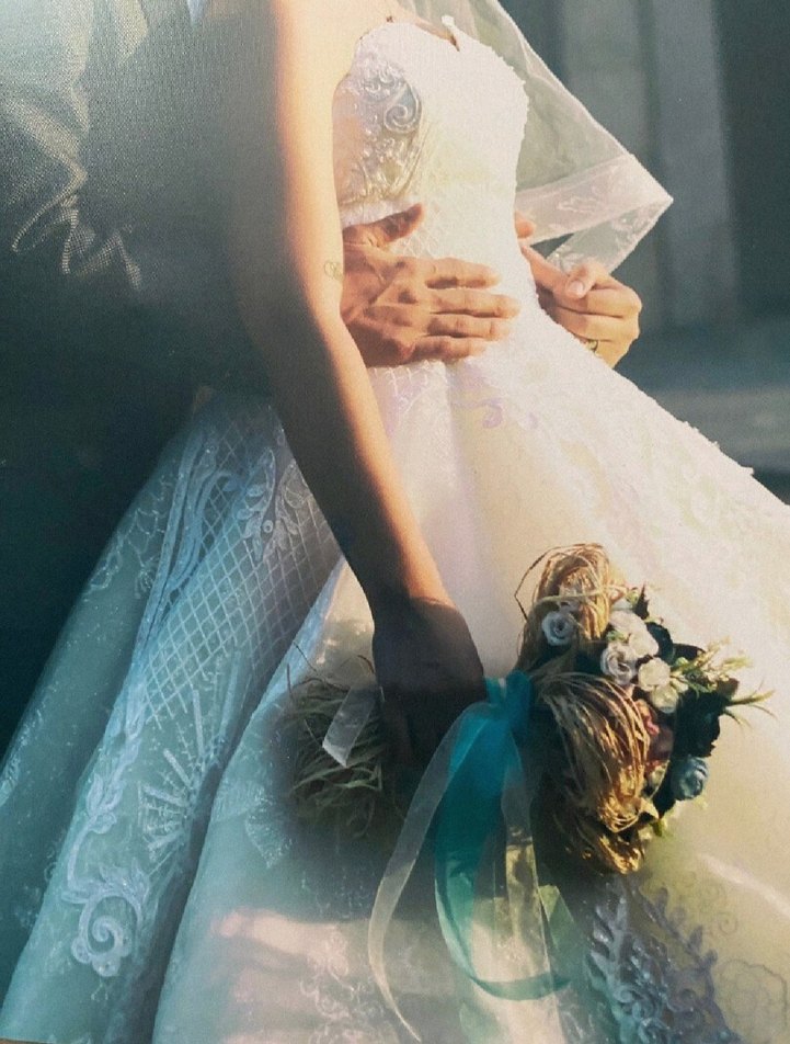 Gelinlik Straplez Yurtdışı gelme kupon gelinlik Arkası bağlamalı - Görsel 2