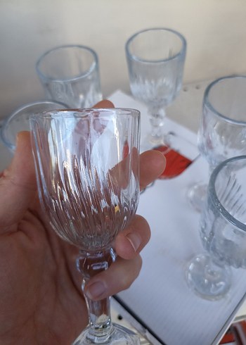 Bardak 6'lı Kadeh Seti kahve Yanı - Görsel 2