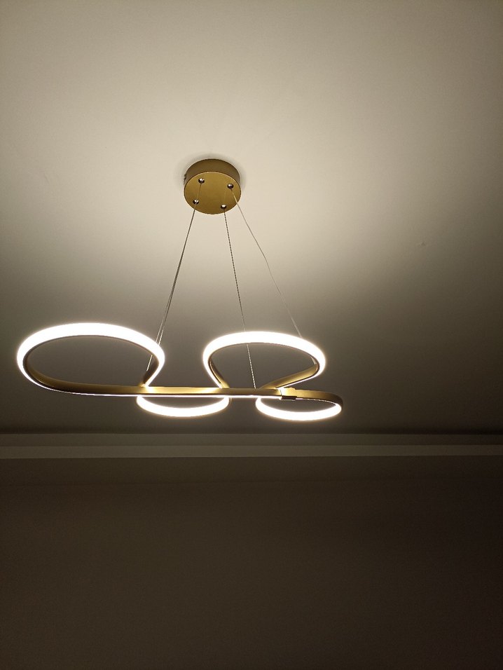 Avize ledli şık modern Gün ışığı 
55x70 Boyut / Ebat - Görsel 3