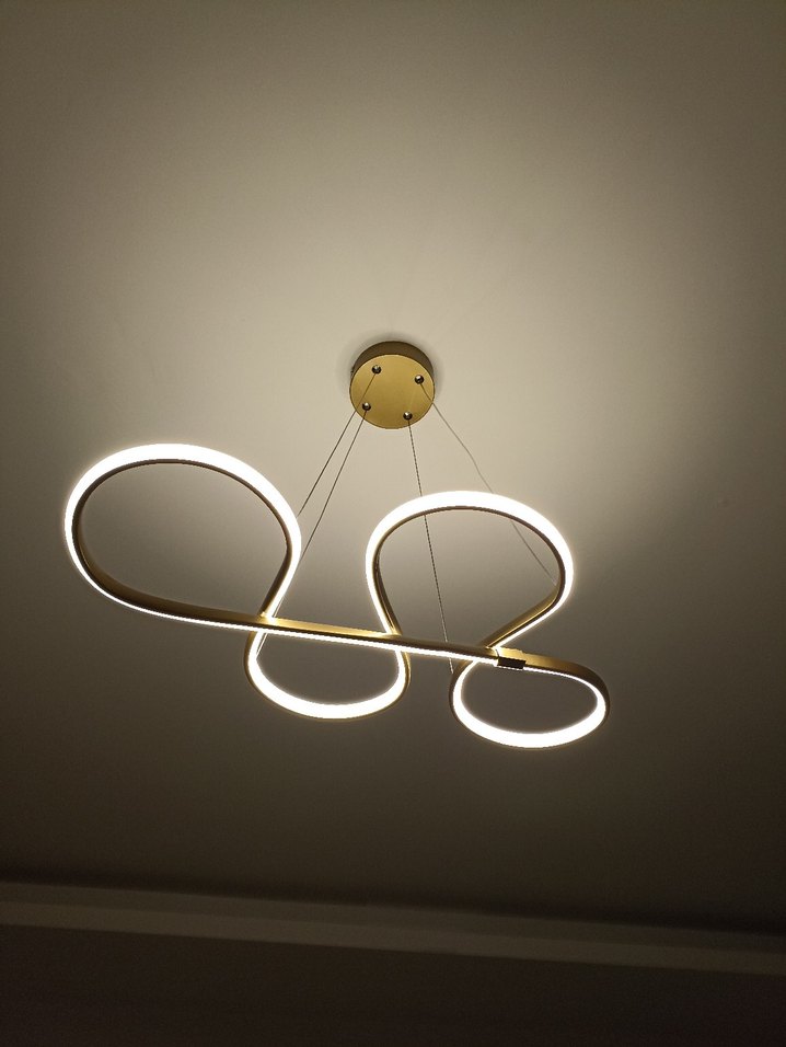 Avize ledli şık modern Gün ışığı 
55x70 Boyut / Ebat - Görsel 2