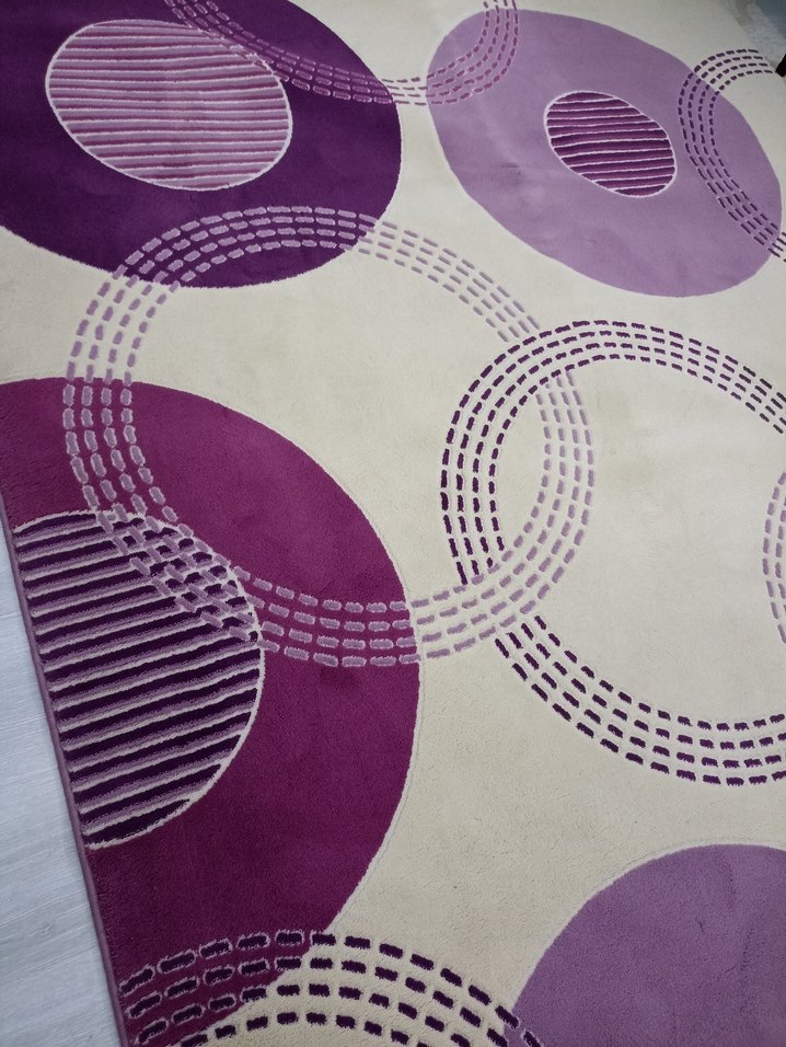 Halı modern halı temiz 
Eni 190 cm
Boyu 290 cm - Görsel 2