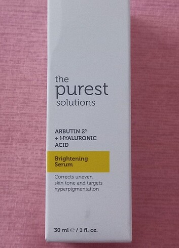 The purest solutions arbutin serum
