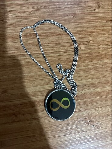 Çift taraflı vav kolye - Görsel 3