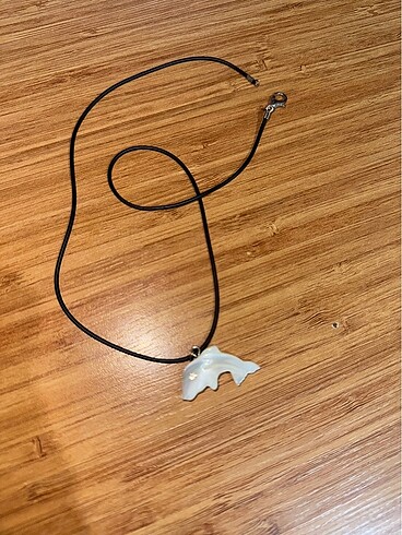 Orjşnal sedef taşı balık kolye - Görsel 2