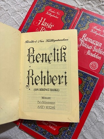 Bediüzzaman Sait Nursi cep kitapları - Görsel 3