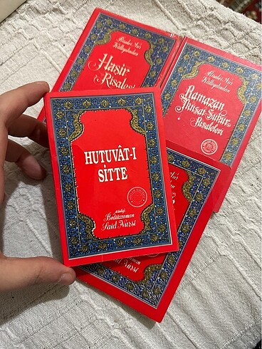 Bediüzzaman Sait Nursi cep kitapları - Görsel 2