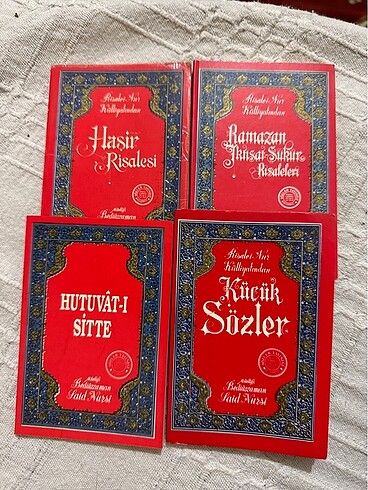 Bediüzzaman Sait Nursi cep kitapları