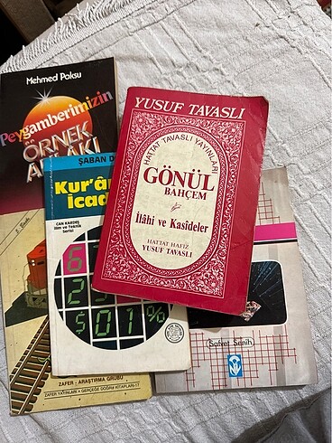  Beden Renk 5 adet karma kitap