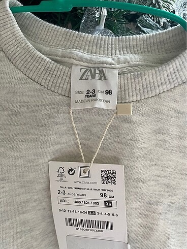 24-36 Ay Beden Zara Eşofman Takım