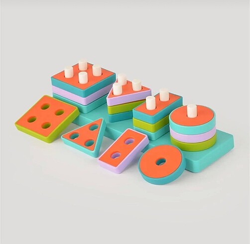 Beden Let?s Be Child Eğitici Geometrik Şekiller
