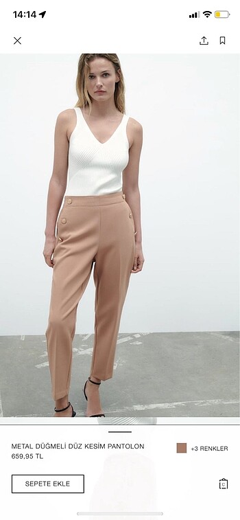 ZARA KADIN PANTOLON