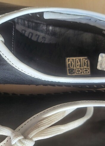 Orjinal gerçek deri polo club tarz rahat ayakkabı