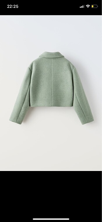 Zara Yün karışımlı ceket