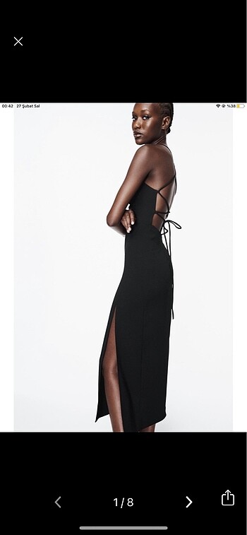 Zara korse elbise