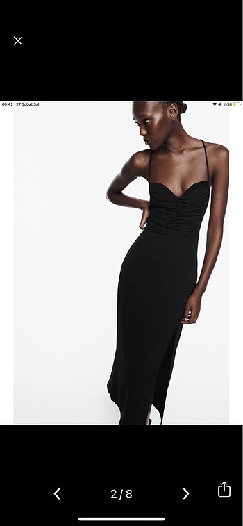 Zara Zara korse elbise