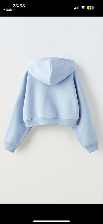 Zara London yazılı sweatshirt