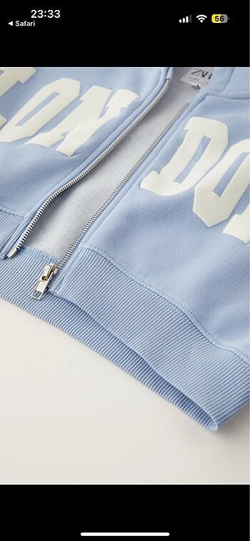 9 Yaş Beden London yazılı sweatshirt