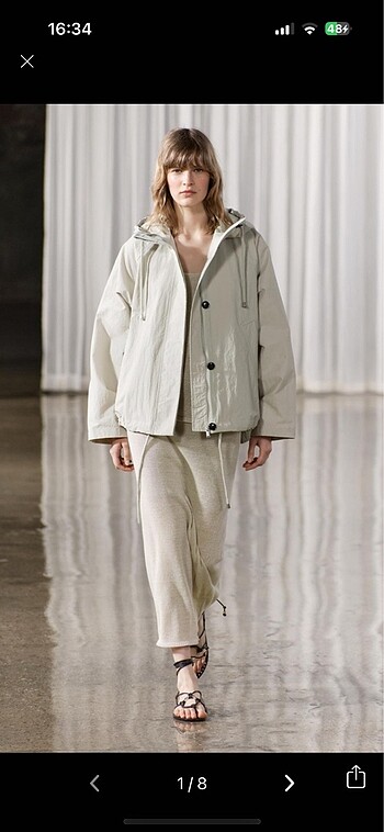 Zw collection crop parka