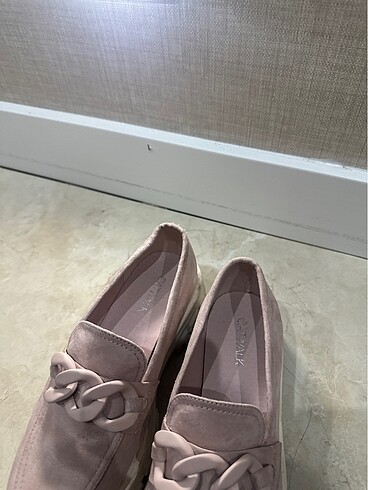 36 Beden pembe Renk Loafer