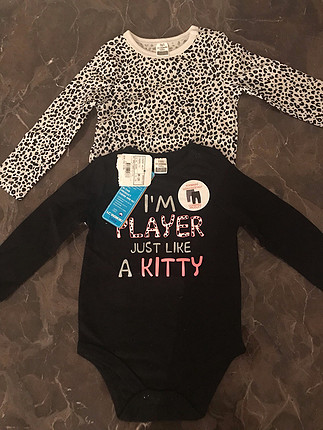 LCWaikiki Kız Bebek 2li Body 9-12 ay