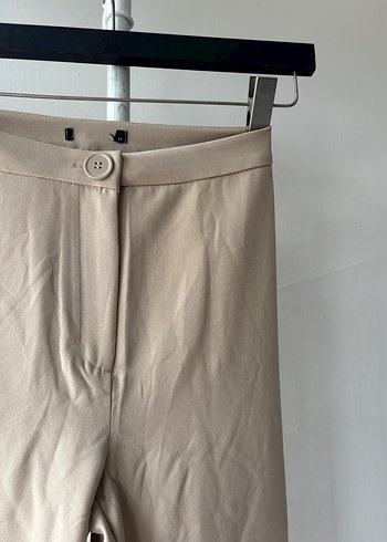 Bej Kadın Kumaş Pantolon - Görsel 4