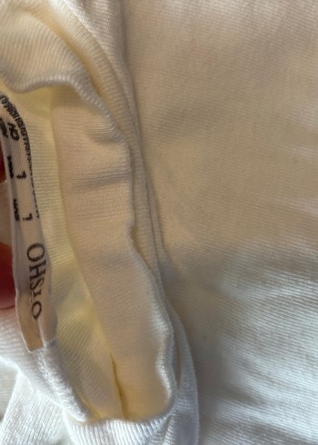 Oysho Bej Kadın Basic Crop Top Uzun Kollu