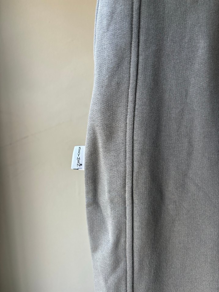 Gri Rahat Kesim unisex Eşofman Altı beymen - Görsel 4