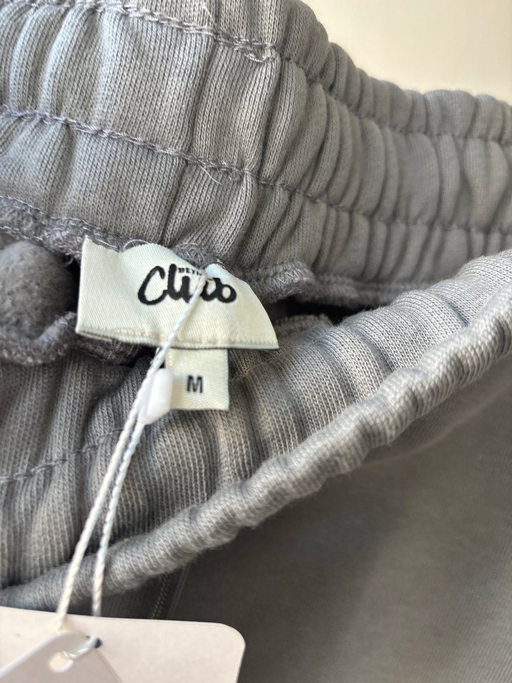 Gri Rahat Kesim unisex Eşofman Altı beymen - Görsel 5