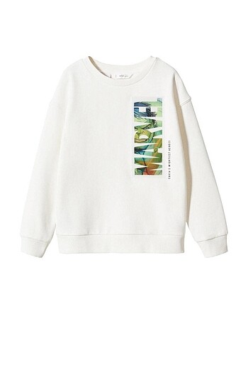 Mango kids marvel erkek çocuk sweatshirt