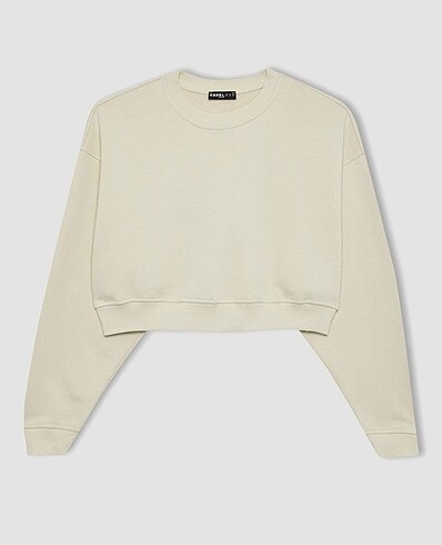 s Beden beyaz Renk Defacto sweatshirt