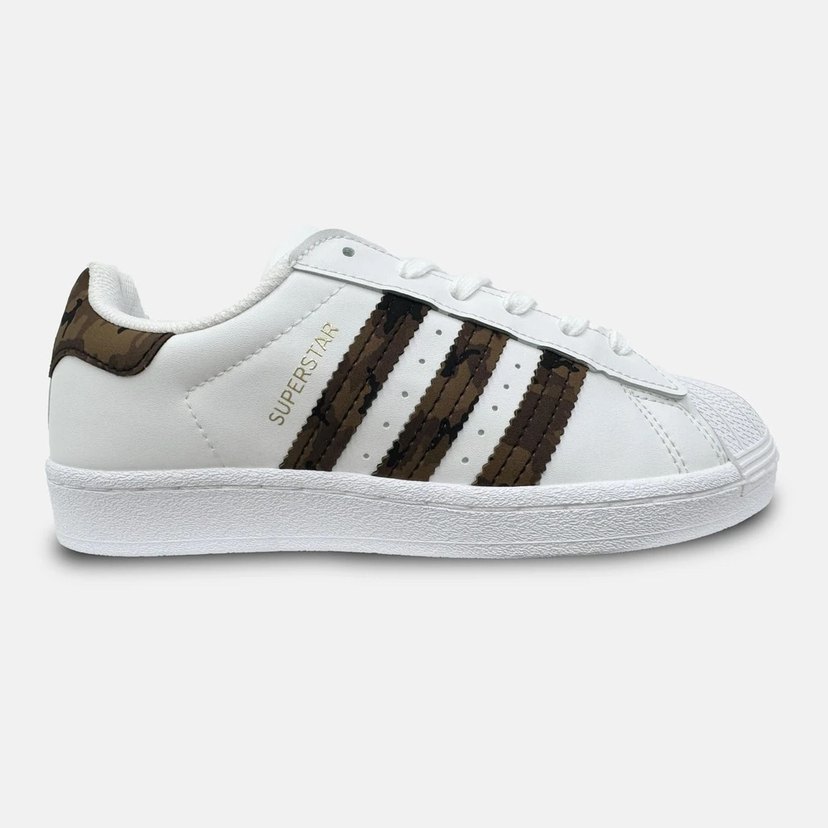 Adidas Superstar Kadın Beyaz Spor Ayakkabı - Görsel 5