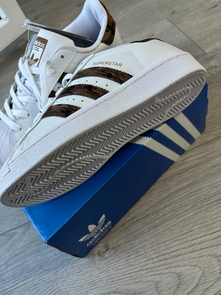 Adidas Superstar Kadın Beyaz Spor Ayakkabı - Görsel 2