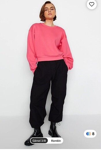 TRENDYOLMİLLA CROP KAZAK