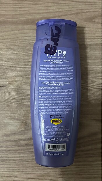 Hype HYP ME SÜLFATSIZ ŞAMPUAN