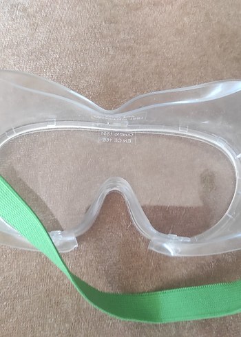 Yeşil Elastik Kayışlı Yüzücü Gözlüğü - Görsel 3
