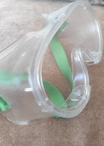 Yeşil Elastik Kayışlı Yüzücü Gözlüğü - Görsel 2