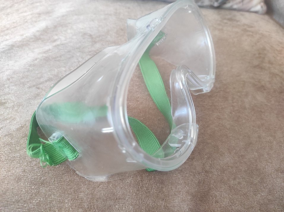 Yeşil Elastik Kayışlı Yüzücü Gözlüğü - Görsel 2