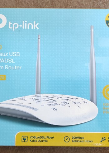 Tp-link VDSL2 FİBER 300 MBPS KABLOSUZ MODEM