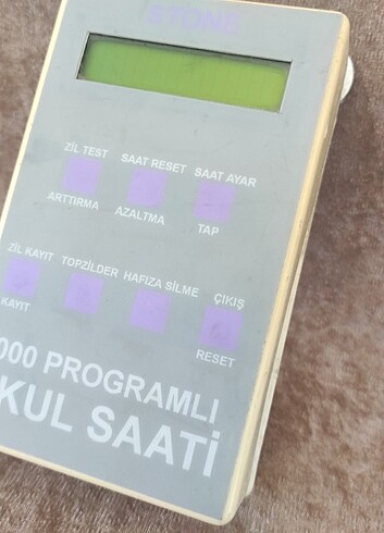 1000 PROGRAMLI OKUL SAATİ 