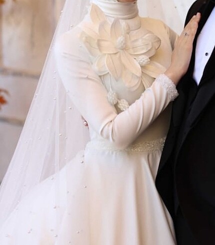 Saten Gelinlik - Görsel 5