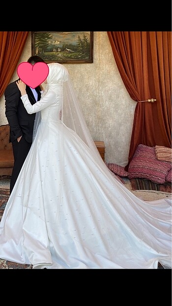 Saten Gelinlik - Görsel 6