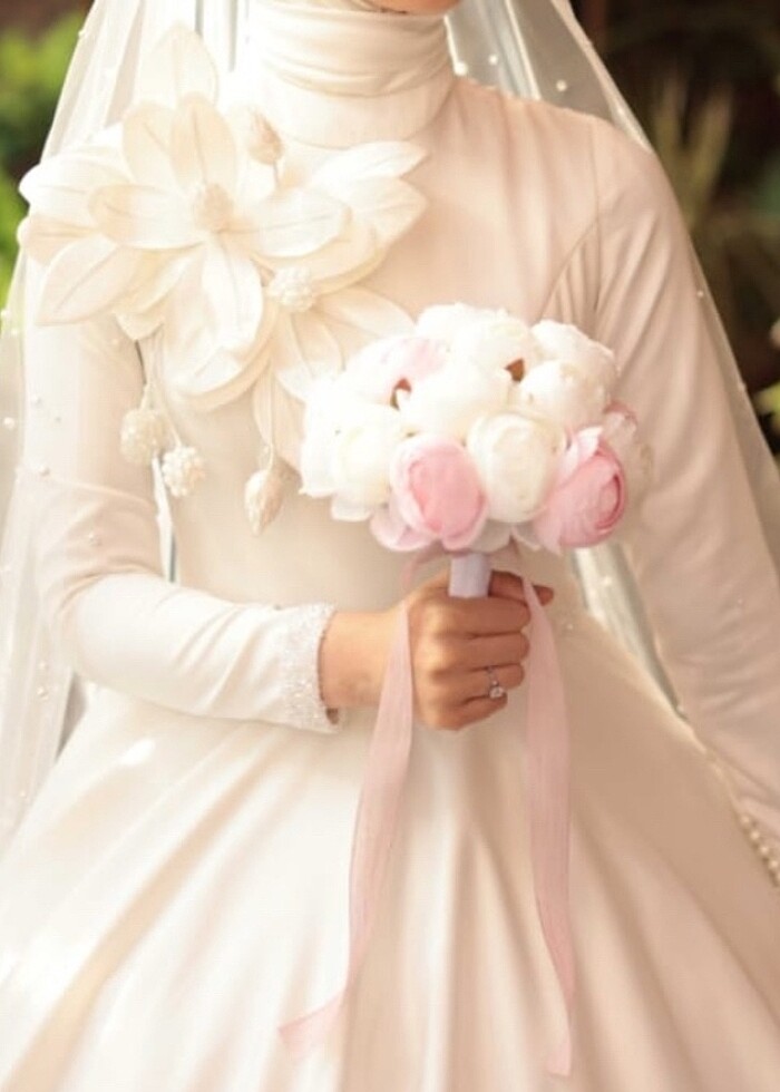 Saten Gelinlik - Görsel 4