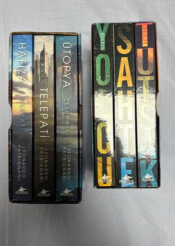 Leonardo Patrignani 6 Kitap Set - Utopia, Telepati, Hafıza