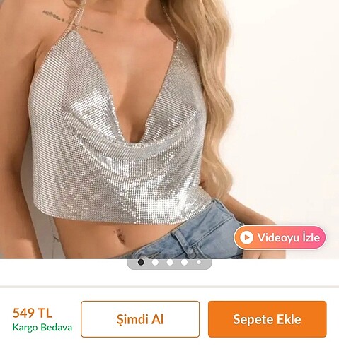 Zara Taşlı üst