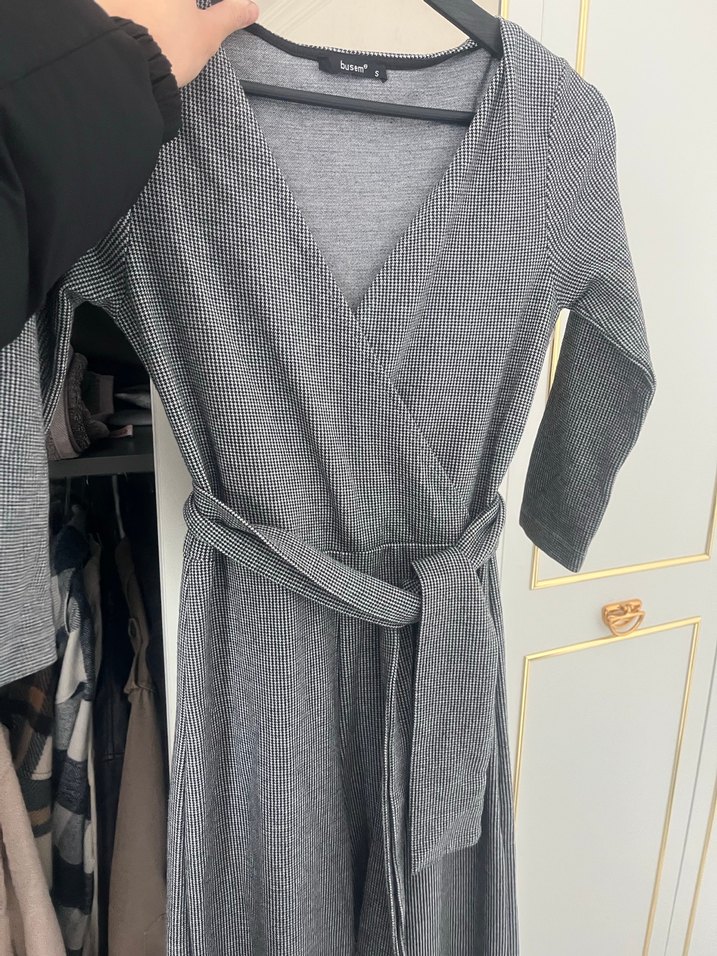 Gri Uzun Kollu  Tulum - Görsel 3