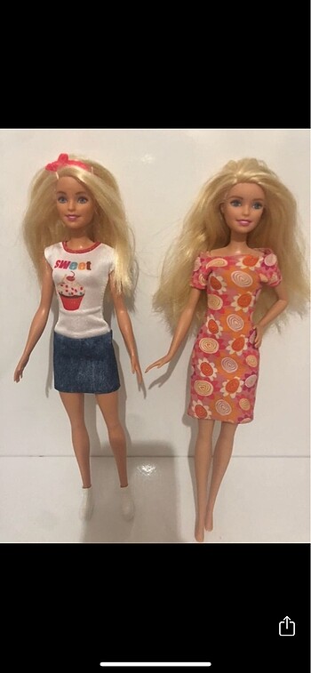 2 adet barbie